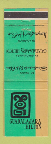 Matchbook Cover - Guadalajara Hilton Mexico WEAR