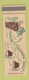 Matchbook Cover - Hotels Honolulu Hawaii Oakland Los Angeles CA