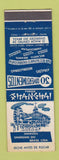 Matchbook Cover - Shanghai Restaurant Brazil Amusement Park Sao Paulo