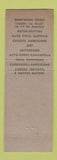 Matchbook Cover - Shanghai Restaurant Brazil Amusement Park Sao Paulo