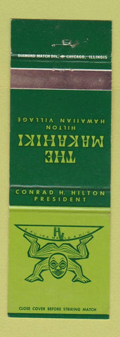 Matchbook Cover - The Makahiki Hilton Hawaii
