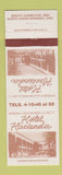 Matchbook Cover - Hotel Hacienda Nuevo Casas Grandes Mexico