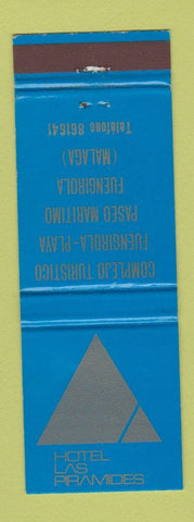 Matchbook Cover - Hotel Las Piramides Fuengirola Spain