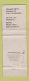 Matchbook Cover - Comision to Eradicate Cattle Borer Worm Mexico