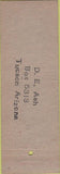 Matchbook Cover - Royal Launderers Cleaners Minneapolis MN CREASE