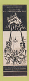 Matchbook Cover - Le Bistro Rua Bento Freitas Brazil