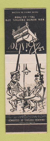 Matchbook Cover - Le Bistro Rua Bento Freitas Brazil