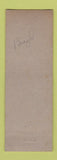 Matchbook Cover - Malhartica Sao Paulo Brazil penguin