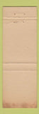 Matchbook Cover - Chez Luba Chelsea UK England