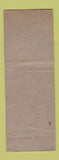 Matchbook Cover - Brass Rail East London ON WEAR