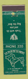 Matchbook Cover - La Flor De La India Curacao
