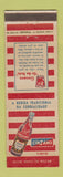 Matchbook Cover - Cinzano Tinto Liquor Brazil