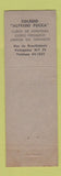Matchbook Cover - Colegio Alfredo Pucca Sao Paulo Brazil 1964