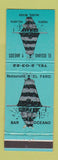 Matchbook Cover - El Oceano Y Anexos Puerto Vallarta Jalisco Mexico