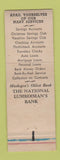 Matchbook Cover - National Lumberman's Bank Muskegon MI