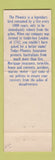 Matchbook Cover - Phoenix Insurance Sydney Melbourne Brisbane Australia