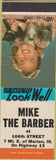 Matchbook Cover - Mike The Barber Marion IL CREASES SAMPLE