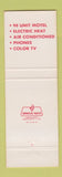 Matchbook Cover - Exit Motel Restaurant Birch Run MI