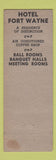 Matchbook Cover - Hotel Fort Wayne Detroit MI WEAR