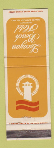 Matchbook Cover - Lucayan Beach Hotel Freeport Bahamas