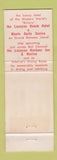 Matchbook Cover - Lucayan Beach Hotel Freeport Bahamas