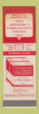 Matchbook Cover - Livraria Luso Espanhola E Brasileira Brazil WEAR