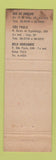 Matchbook Cover - Livraria Luso Espanhola E Brasileira Brazil WEAR