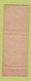 Matchbook Cover - Cruzador Barroso Marinha Do Brazil WORN