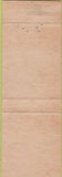 Matchbook Cover - L William Borland Insurance