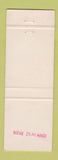 Matchbook Cover - Dollar Save Furniture Warehouse Hastings New Zealand