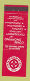 Matchbook Cover - Centrepoint Shopping Center Hastings New Zealand