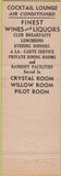 Matchbook Cover - Hotel Stoddard La Crosse WI