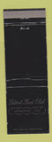 Matchbook Cover - Detroit Boat Club MI