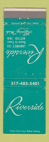 Matchbook Cover - Riverside Motor Inn Lansing MI WEAR