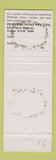 Matchbook Cover - Penfolds Dalwood Table Wines Tempe Australia