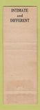 Matchbook Cover - 307 Cocktails Phoenix AZ
