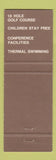 Matchbook Cover - Geyserland Motor Hotel Whaka New Zealand