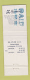 Matchbook Cover - NJU Meridien Athens Greece