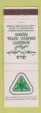 Matchbook Cover - Marriott Khurais Hotel Riyadh Saudi Arabia