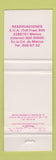Matchbook Cover - Hoteles Calinda Mexico