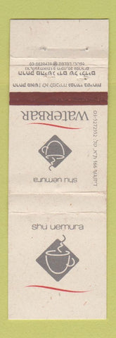 Matchbook Cover - Shu Uemura Waterbar Israel?