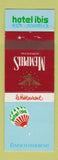 Matchbook Cover - Hotel Ibis Memphis International Wien Innsbruck Switzerland