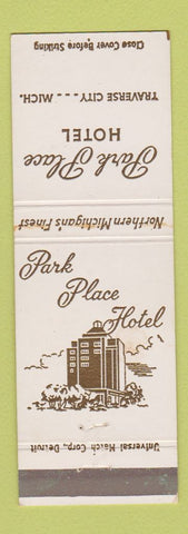 Matchbook Cover - Park Place Hotel Traverse City MI