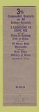 Matchbook Cover - Peoples Savings Bank Port Huron Marysville MI