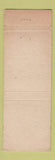 Matchbook Cover - Aalborg Liquor Brussels Belgium WEAR