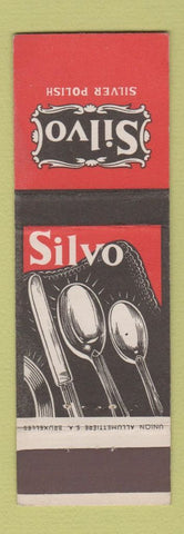 Matchbook Cover - Silvo Silver Polish Belgium