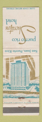 Matchbook Cover - Sheraton Hotel San Juan Puerto Rico