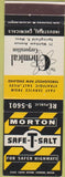 Matchbook Cover - Morton Safe T Salt Springfield MA
