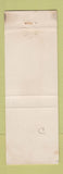 Matchbook Cover - Hukilau Fishing Maui Kona Hilo Hawaii