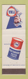 Matchbook Cover - Fina oil gas Belgium